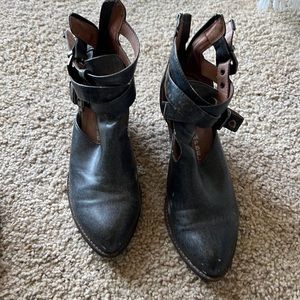 Jeffery Campbell cut out booties